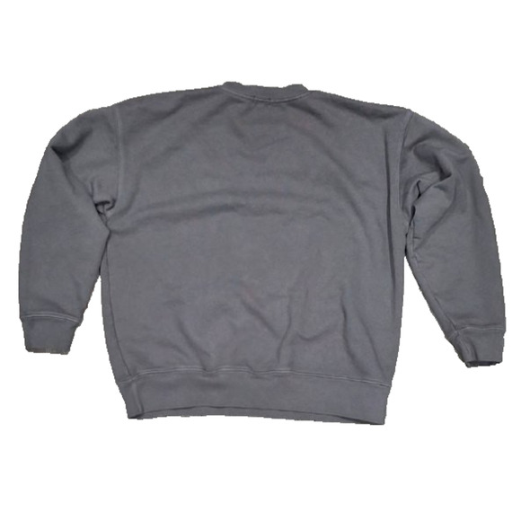 Asher RELAXED PULLOVER SWEATSHIRT Y2K cotton Vintage Gray Medium A004176 - Picture 6 of 6